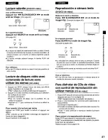 Preview for 51 page of Panasonic DVD-H1000 Operating Instructions Manual