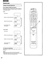 Preview for 62 page of Panasonic DVD-H1000 Operating Instructions Manual