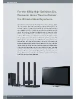 Preview for 2 page of Panasonic DVD Home Theatre System Specification Sheet