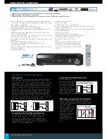 Preview for 12 page of Panasonic DVD Home Theatre System Specification Sheet