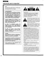 Preview for 6 page of Panasonic DVD-K510 Operating Instructions Manual