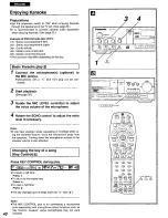 Preview for 40 page of Panasonic DVD-K510 Operating Instructions Manual