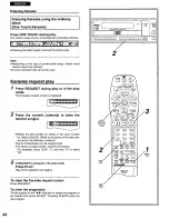 Preview for 44 page of Panasonic DVD-K510 Operating Instructions Manual