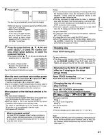 Preview for 21 page of Panasonic DVD-K520 Operating Instructions Manual