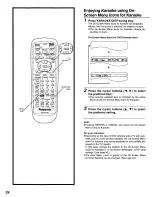 Preview for 24 page of Panasonic DVD-K520 Operating Instructions Manual