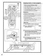 Preview for 26 page of Panasonic DVD-K520 Operating Instructions Manual