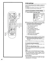 Preview for 42 page of Panasonic DVD-K520 Operating Instructions Manual