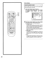 Preview for 48 page of Panasonic DVD-K520 Operating Instructions Manual