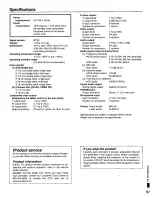 Preview for 57 page of Panasonic DVD-K520 Operating Instructions Manual