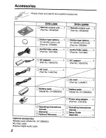 Preview for 2 page of Panasonic DVD-L50A Operating Instructions Manual