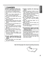 Preview for 5 page of Panasonic DVD-L50A Operating Instructions Manual