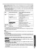 Preview for 45 page of Panasonic DVD-L50A Operating Instructions Manual