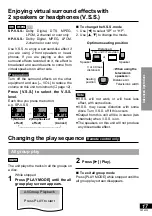 Preview for 17 page of Panasonic DVD-LA95EE Operating Instructions Manual