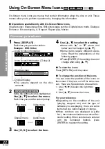 Preview for 22 page of Panasonic DVD-LA95EE Operating Instructions Manual