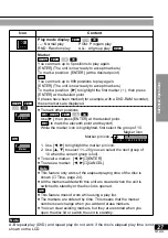 Preview for 27 page of Panasonic DVD-LA95EE Operating Instructions Manual