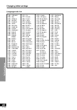 Preview for 40 page of Panasonic DVD-LA95EE Operating Instructions Manual