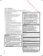 Preview for 2 page of Panasonic DVD-LS70 Operating Instructions Manual