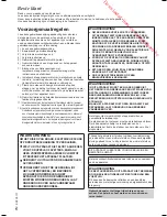 Preview for 98 page of Panasonic DVD-LS70 Operating Instructions Manual