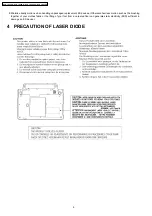 Preview for 8 page of Panasonic DVD-LS80EE Service Manual