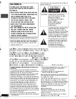Preview for 2 page of Panasonic DVD LS82 - DVD Player - 8.5 Operating Instructions Manual