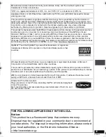 Preview for 35 page of Panasonic DVD LS82 - DVD Player - 8.5 Operating Instructions Manual