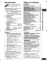 Preview for 3 page of Panasonic DVD-LS912 Operating Instructions Manual