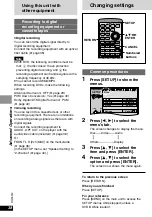 Preview for 38 page of Panasonic DVD-LX9 - Portable DVD Player Operating Instructions Manual