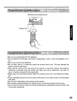 Preview for 23 page of Panasonic DVD-P10 Operating Instructions Manual