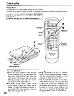 Preview for 26 page of Panasonic DVD-P10 Operating Instructions Manual