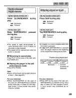 Preview for 29 page of Panasonic DVD-P10 Operating Instructions Manual