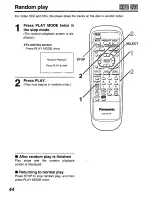 Preview for 44 page of Panasonic DVD-P10 Operating Instructions Manual