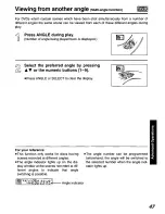 Preview for 47 page of Panasonic DVD-P10 Operating Instructions Manual