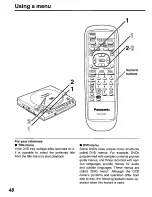 Preview for 48 page of Panasonic DVD-P10 Operating Instructions Manual