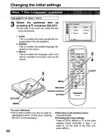 Preview for 52 page of Panasonic DVD-P10 Operating Instructions Manual