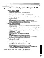 Preview for 53 page of Panasonic DVD-P10 Operating Instructions Manual