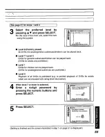 Preview for 55 page of Panasonic DVD-P10 Operating Instructions Manual