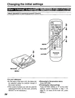 Preview for 56 page of Panasonic DVD-P10 Operating Instructions Manual