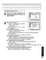 Preview for 57 page of Panasonic DVD-P10 Operating Instructions Manual