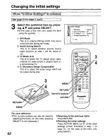 Preview for 62 page of Panasonic DVD-P10 Operating Instructions Manual