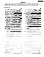 Preview for 3 page of Panasonic DVD-PV55 Service Manual