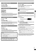 Preview for 9 page of Panasonic DVD-RA61A Operating Instructions Manual