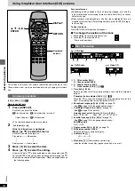 Preview for 14 page of Panasonic DVD-RA61A Operating Instructions Manual