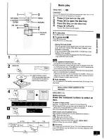 Предварительный просмотр 9 страницы Panasonic DVD-RA71 Operating Instructions Manual