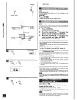 Предварительный просмотр 12 страницы Panasonic DVD-RA71 Operating Instructions Manual