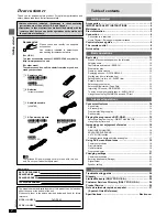 Preview for 2 page of Panasonic DVD-RP82S Operating Operating Instructions Manual