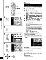 Preview for 18 page of Panasonic DVD-RP91K Operating Instructions Manual