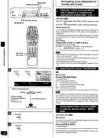 Preview for 20 page of Panasonic DVD-RP91K Operating Instructions Manual