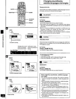 Preview for 22 page of Panasonic DVD-RP91K Operating Instructions Manual