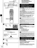 Preview for 62 page of Panasonic DVD-RP91K Operating Instructions Manual