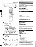 Preview for 12 page of Panasonic DVD-RP91N Operating Operating Instructions Manual